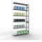 Insteekstelling MULTIplus250 Express - aanbouwsectie - B 1300 x D 300 x H 2500 mm - 6 legborden - draagvermogen 250 kg - staal - verzinkt