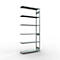 Insteekstelling MULTIplus250 Express - aanbouwsectie - B 1300 x D 400 x H 3000 mm - 7 legborden - draagvermogen 250 kg - staal - verzinkt