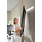 Insteekstelling ORDO Business - stalen - 1 basisrek + 2 aanbouwrekken - modulair - B 3080 x D 535 x H 2000 mm - draagvermogen 1200 kg - 15 legborden - gitzwart RAL 9005