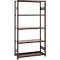 Insteekstelling planten of allround ORDO Flex - stalen - modulaire - B 1060 x D 435 x H 2000 mm - draagvermogen 1200 kg - poedercoating roestbruin