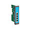 INSYS MRcard ES - Switch - 4 x 10/100 - Plugin-Modul