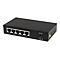 Intellinet 5-Port Gigabit Ethernet PoE+ Switch, 4 x PSE Ports, IEEE 802.3at/af Power over Ethernet (PoE+/PoE) Compliant, 60 W, Desktop - Switch - 5 Anschlüsse