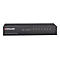 Schwarzer 8-Port Fast Ethernet Office Switch von Intellinet mit Status-LEDs auf der Vorderseite.