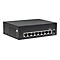 Intellinet 8-Port Gigabit Ethernet PoE+ Switch, IEEE 802.3at/af Power over Ethernet (PoE+/PoE) Compliant, 60 W, Desktop, Box - Switch - 8 Anschlüsse