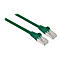 Intellinet Network Patch Cable, Cat6A, 7.5m, Green, Copper, S/FTP, LSOH / LSZH, PVC, RJ45, Gold Plated Contacts, Snagless, Booted, Lifetime Warranty, Polybag - Patch-Kabel (DTE) - RJ-45 (M) zu RJ-45 (M) - 7.5 m - SFTP, PiMF - CAT 6a