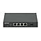 Intellinet - Switch - unmanaged - 4 x 10/100/1000/2.5G + 1 x 10 Gigabit SFP+ (Uplink) - Desktop, wandmontierbar