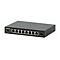 Schwarzer Intellinet Netzwerk-Switch mit acht Ethernet-Ports und einem SFP-Slot in einer kompakten Gehäuseform.
