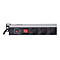 Intellinet Vertical Rackmount 12-Way Power Strip - German Type, With On/Off Switch and Overload Protection, 1.6m Power Cord - Steckdosenleiste