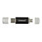 Intenso Twist Line - USB-Flash-Laufwerk - 128 GB - USB 3.2 Gen 1 / USB-C - Anthrazit
