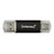 Intenso Twist Line - USB-Flash-Laufwerk - 64 GB - USB 3.2 Gen 1 / USB-C - Anthrazit