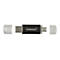 Intenso Twist Line - USB-Flash-Laufwerk - 64 GB - USB 3.2 Gen 1 / USB-C - Anthrazit