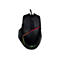 Schwarze Gaming-Maus mit RGB-Beleuchtung und Nitrox-Logo vor weißem Hintergrund.