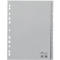 Intercalaires en plastique DURABLE, format A4 portrait, numérotés de 1 à 31, gris
