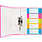 Intercalaires en plastique Wow LEITZ®, numérotés de 1 à 5, A4 surdimensionné, imprimable, individuel