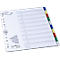 Intercalaires en PP DURABLE, 10 feuilles