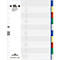 Intercalaires en PP DURABLE, 10 feuilles, ultra-large