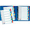 Intercalaires Mylar, A4, 6 onglets vierges