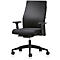 Interstuhl Bürostuhl 139RS, mit Armlehnen, Auto-Synchronmechanik, Komfort-Flachsitz, Hartbodenrollen, schwarz