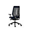 Interstuhl Bürostuhl Joyceis3 JC266, mit Armlehnen, 3D-Synchronmechanik, Flachsitz, Netzrücken, kobaltblau/schwarz