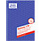 A book titled 'Invoice 1730' from the brand Avery Zweckform. A repeating pattern of 'Zweckform' is visible on a blue background.