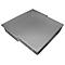 Inzetbak voor asecos veiligheidskasten van de series Q30, Q90, S90 en K90, polypropyleen, grijs, B 440 x D 434 x H 88 mm, 11,5 l