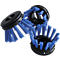 Inzetborstel voor rubberen ringmat, blauw