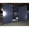 Isolierter Regalcontainer BAUER CEH 29-2, Stahl, Doppelflügeltor, B 3220 x T 1500 x H 3030 mm, grau