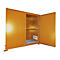 Isolierter Regalcontainer BAUER CEH 29-2, Stahl, Doppelflügeltor, B 3220 x T 1500 x H 3030 mm, orange