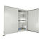 Isolierter Regalcontainer BAUER CEH 29-2, Stahl, Doppelflügeltor, B 3220 x T 1500 x H 3030 mm, weiß
