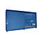 Isolierter Regalcontainer BAUER CEH 59-2 IBC, Stahl, Schiebetor, B 6440 x T 1550 x H 3510 mm, blau