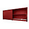 Isolierter Regalcontainer BAUER CEH 81-2, Stahl, Schiebetor, B 8400 x T 1550 x H 3190 mm, rot