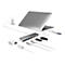 j5create JCD375 - Dockingstation - USB-C 3.1 Gen 2 - HDMI - 1GbE - mit 2 Kits