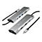 j5create JCD397-N - Mini-Dock - USB-C / USB4 / Thunderbolt 3 / Thunderbolt 4 - 2 x HDMI, DP - 1GbE