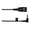 Jabra BIZ 1100 Duo - Headset - On-Ear - kabelgebunden - 3,5 mm Stecker - Schwarz