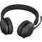 Jabra Headset Evolve2 65 Stereo, Bluetooth, MS Teams, Akku 35h (Anrufe) o. 37h (Musik), schwarz