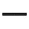 Schwarze Soundbar, vorne zylindrisch, zentraler Steg mit Knöpfen, Jabra Logo.
