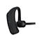 Schwarzes Jabra Bluetooth-Headset vor weißem Hintergrund.