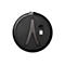 Chargeur rond gris foncé avec connecteur USB inséré et un dongle Jabra argenté. Un support en forme de V au milieu.