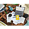 Jabra Speak2 55 solution mains libres pour conférences, 4 microphones, optimisé UC, sans fil, connexion USB-C/-A, Bluetooth, gris foncé