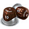 Jacobs Espresso 10 Intenso Kaffeekapseln, Röstkaffee, 10 x 52 g, Nespresso®-kompatibel, gemahlen