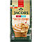 Paquet de Jacobs Latte avec boisson caramel salé chaude et froide. Inscriptions 'Jacobs', 'Salted Caramel' et 'Hot Cold'.