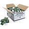 Coffee cream portions in box. Inscription: Jacobs. 10% fat.