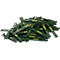 Tas de bâtonnets de sucre Jacobs verts.