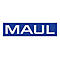 Blaues Logo mit weißem Schriftzug MAUL in einer serifenlosen Schrift.