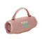 Rosa JBL Bluetooth-Lautsprecher mit Tragegriff, das JBL-Logo ist deutlich zu sehen.