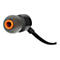 JBL T110 - Ohrhörer mit Mikrofon - im Ohr - kabelgebunden - 3,5 mm Stecker - Schwarz