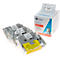 Jeu de 3 bandes de lettrage compatibles avec la bande de lettrage Brother TZe-231, blanc/noir, L 8 m x l 12 mm