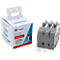 Jeu de 3 rubans de lettrage compatibles avec le ruban de lettrage Brother TZe-221/231/241, blanc/noir, L 8 m x l 9/12/18 mm