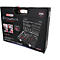 Coffret noir du jeu de douilles 255 pièces KS Tools Evolution Series, vue de face.