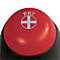 Gros plan de la tête d'un tournevis rouge, avec l'inscription PH2 et un symbole de croix.